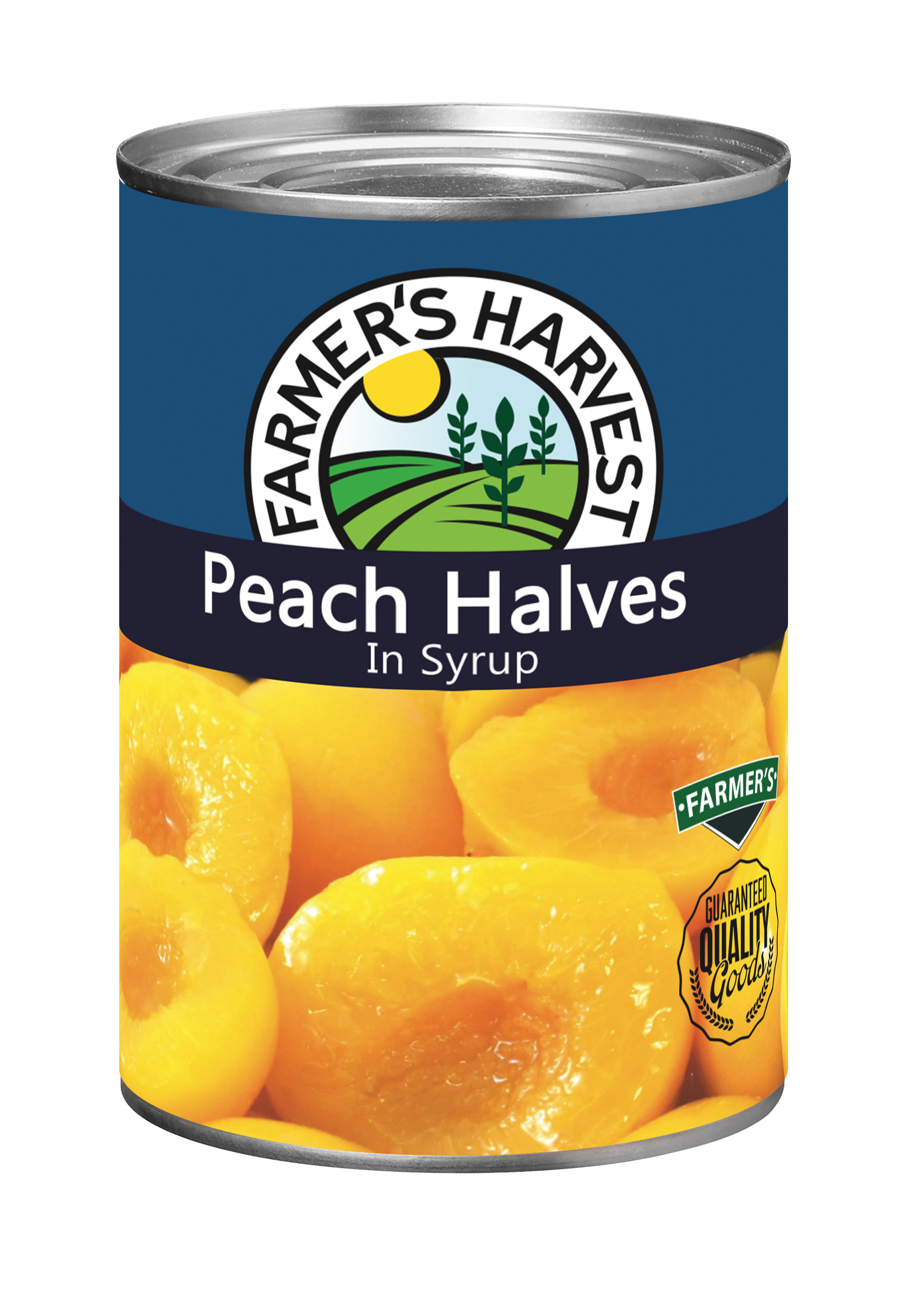 FARMERS HARVEST Peach Halves 410g