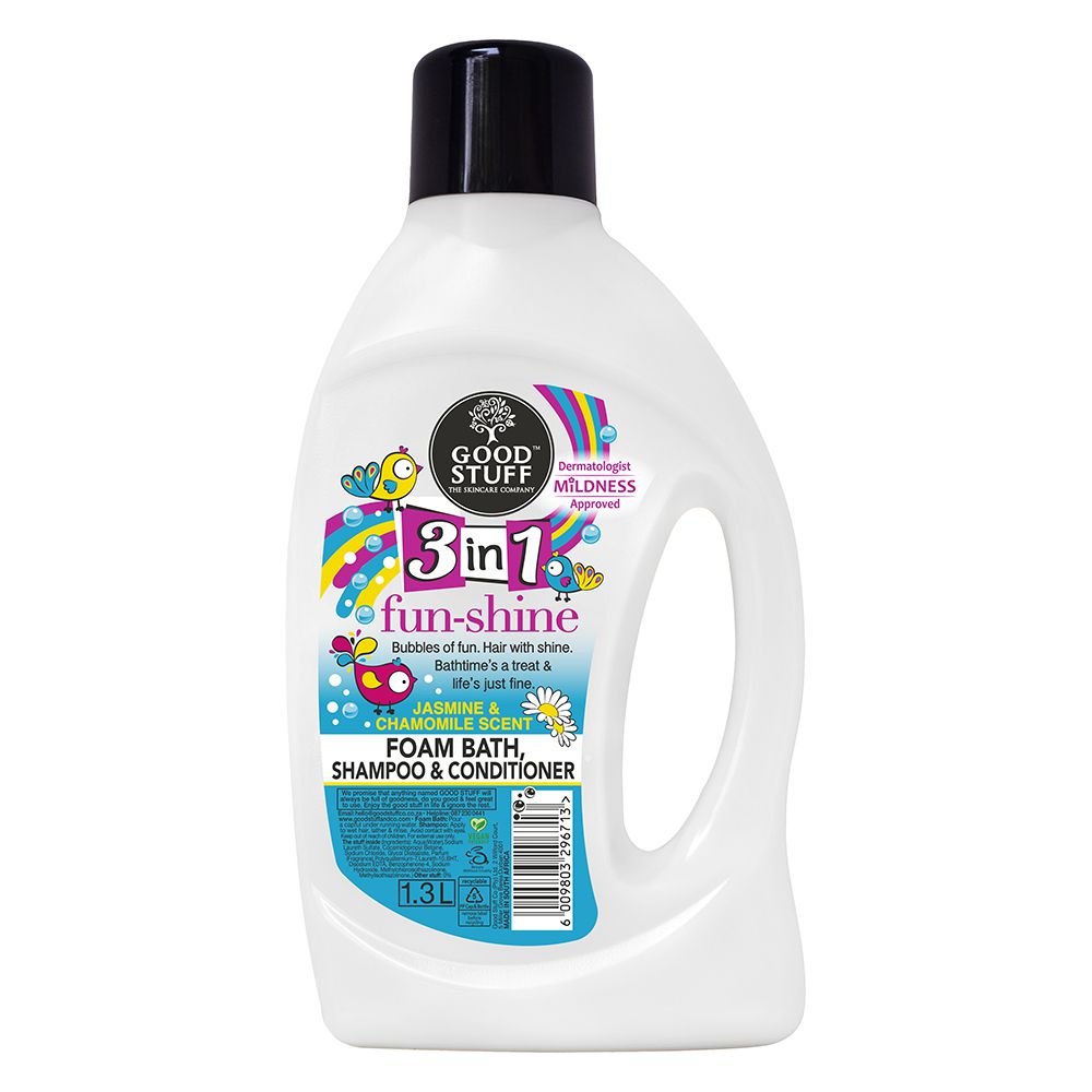 GOODSTUFF Foam Bath 1.3lt - Fun-Shine x 6
