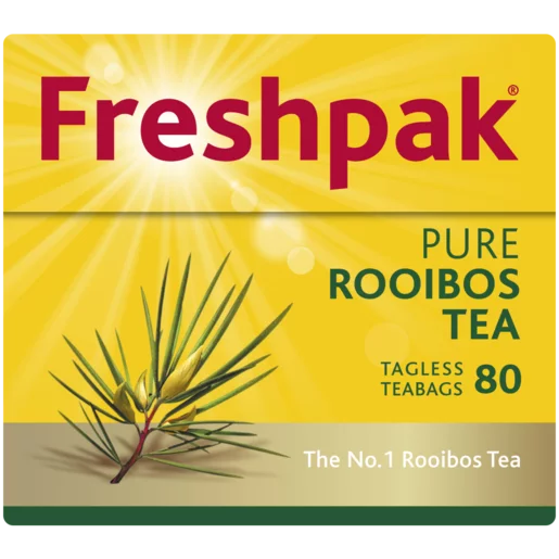 FRESHPAK Rooibos Tagless Teabags 80s x 6