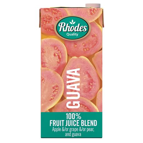 RHODES 100% Fruit Juice - Guava 1lt x 12