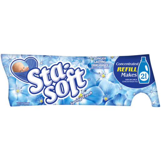 STA SOFT Fabric Softener Refill - Spring Fresh 500ml