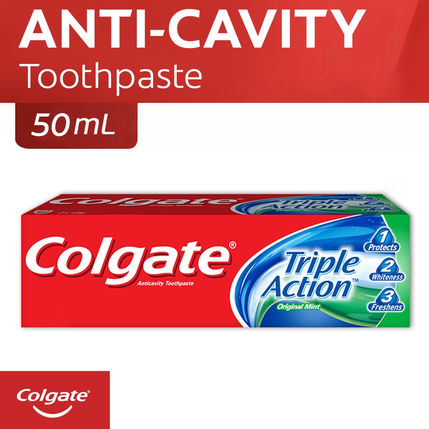 COLGATE Toothpaste Triple Action 100ml x 12