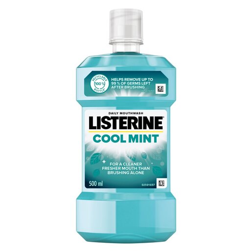 LISTERINE Mouthwash Coolmint 500ml x 12