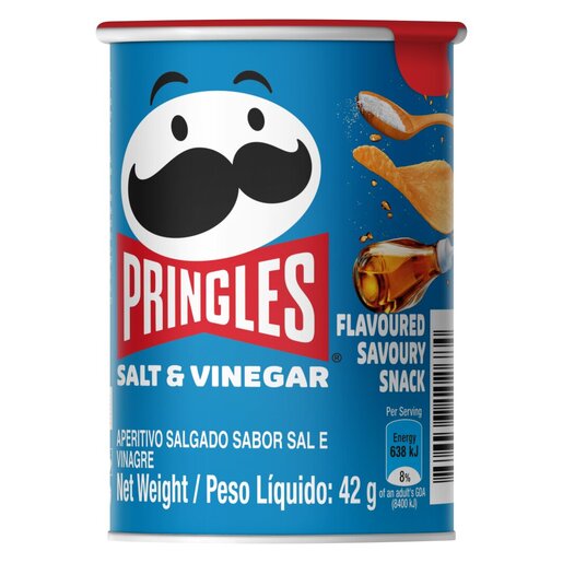 PRINGLES Salt & Vinegar 40g x 12