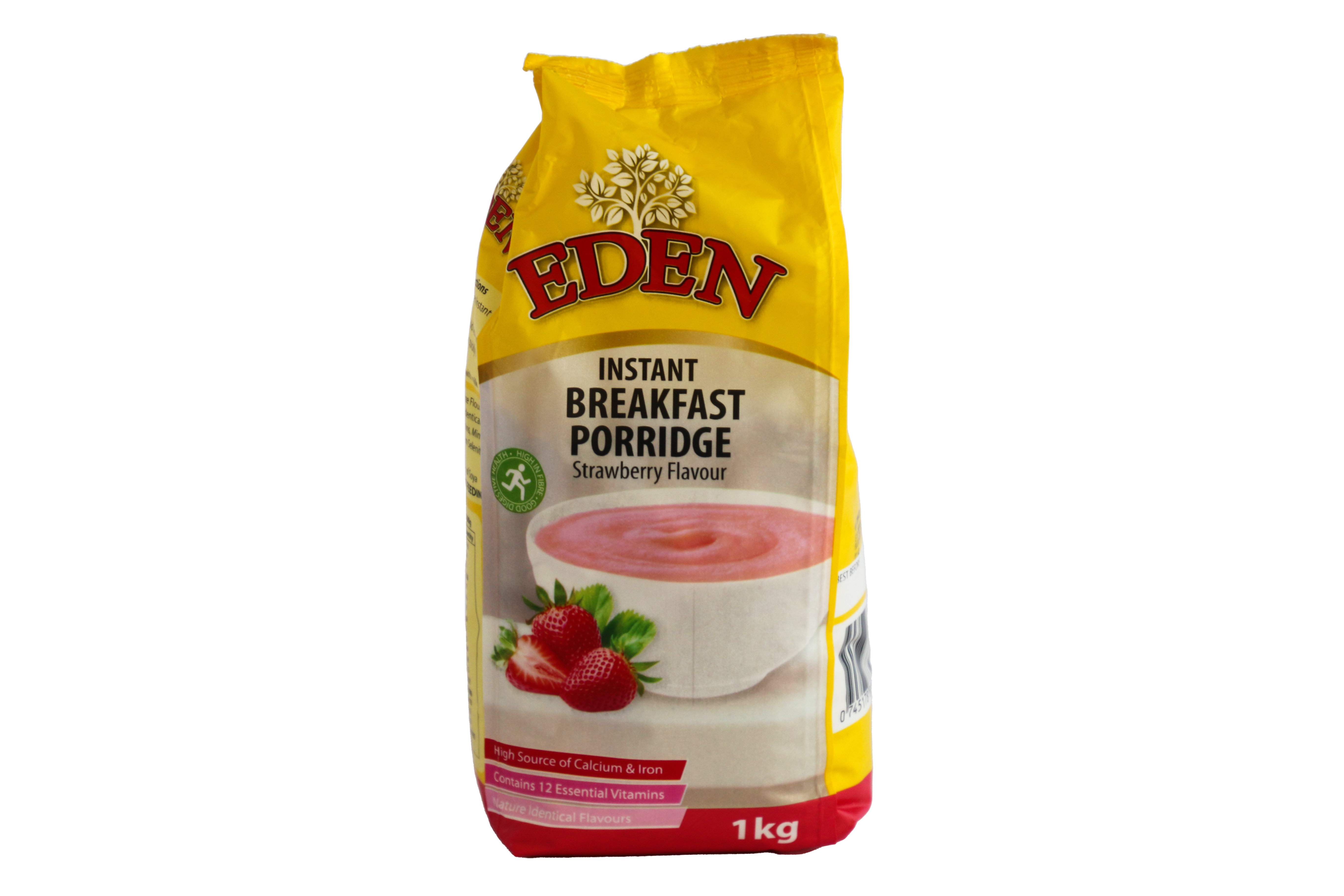 EDEN Instant Porridge Strawberry 1kg x 10