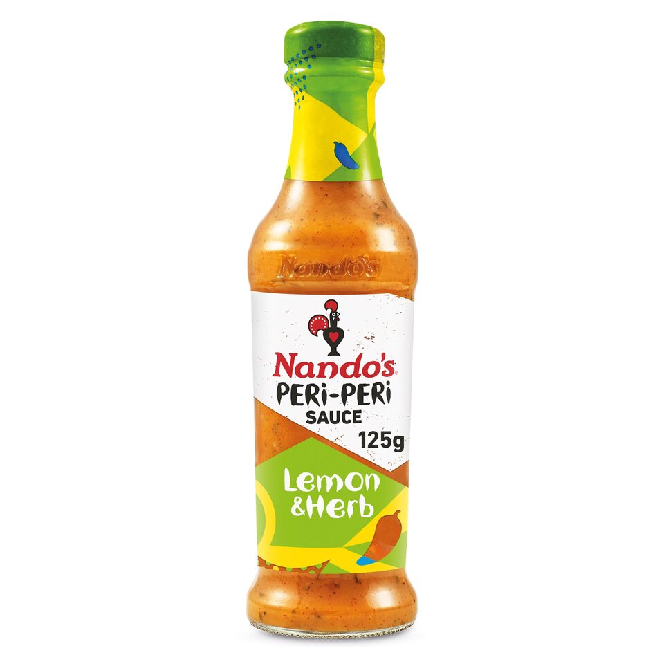 NANDO'S LEMON & HERB PERI PERI SAUCE 125ml x 6