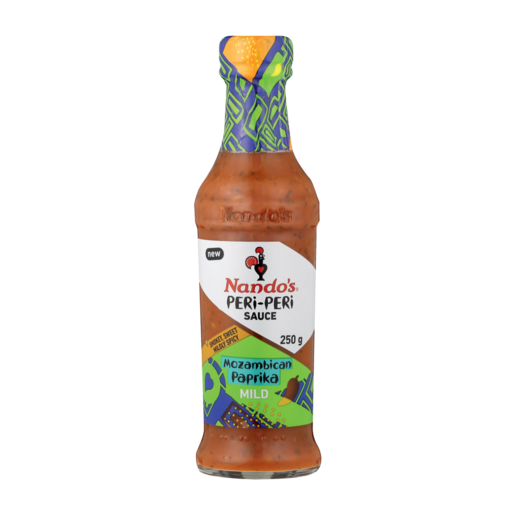 Nandos Peri Peri Mozambique Paprika Sauce 250ml x 6