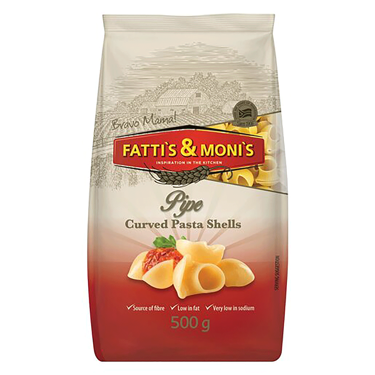 FATTIS & MONIS Curved Shells 500g
