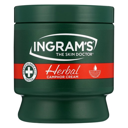 INGRAMS Camphor Cream - Herbal 450ml x 6