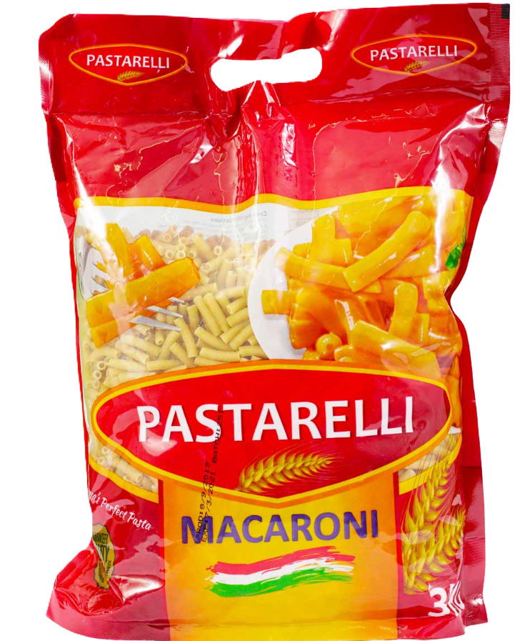 PASTARELLI Macaroni 3kg x 4