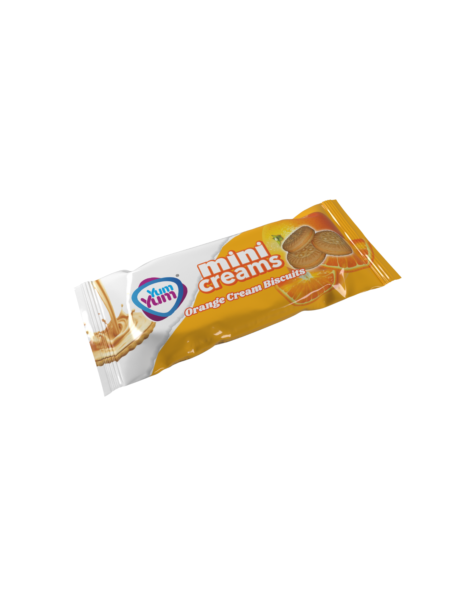 YUM YUM Mini Creams Orange 50g