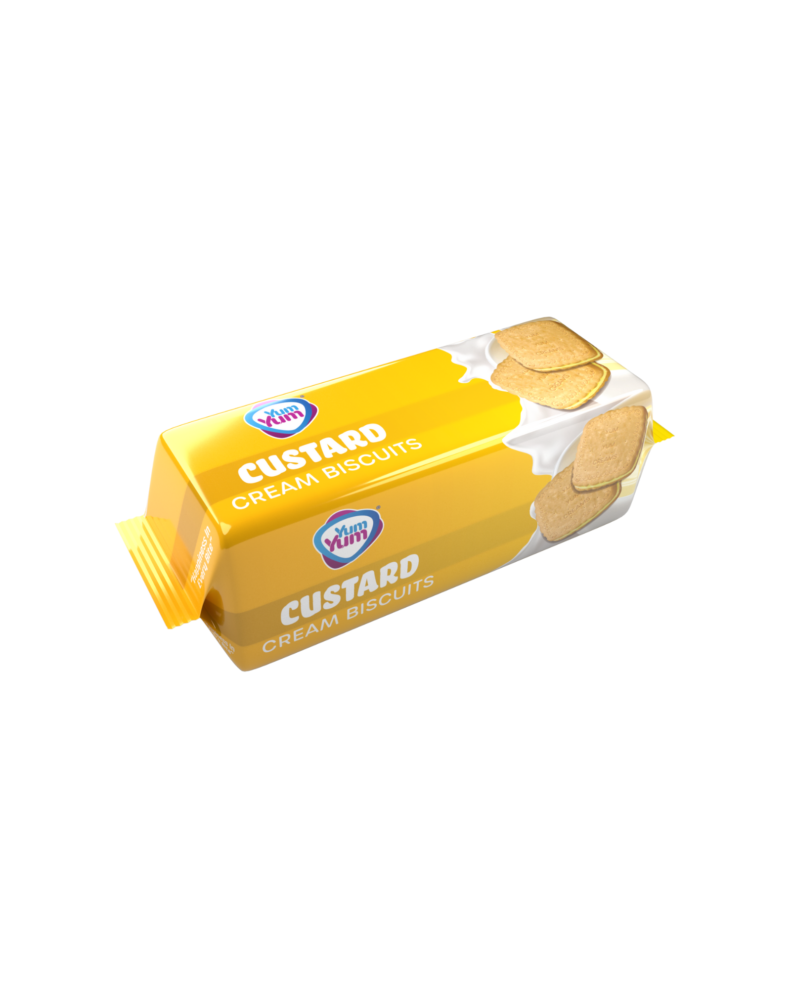 YUM YUM Square Cream Biscuits Custard 150g