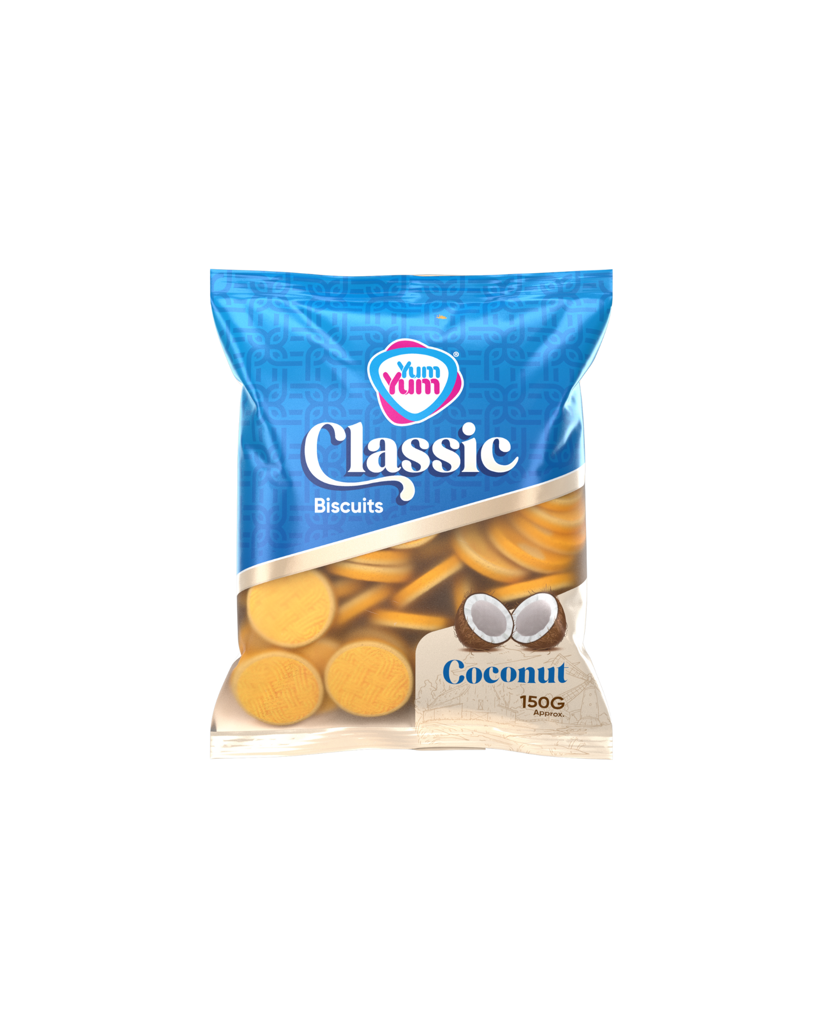 YUM YUM Classic Biscuits Coconut 150g