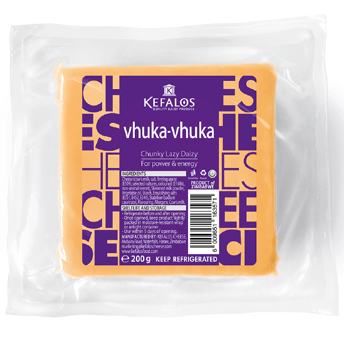 KEFALOS Vhuka Vhuka Cheese 200g