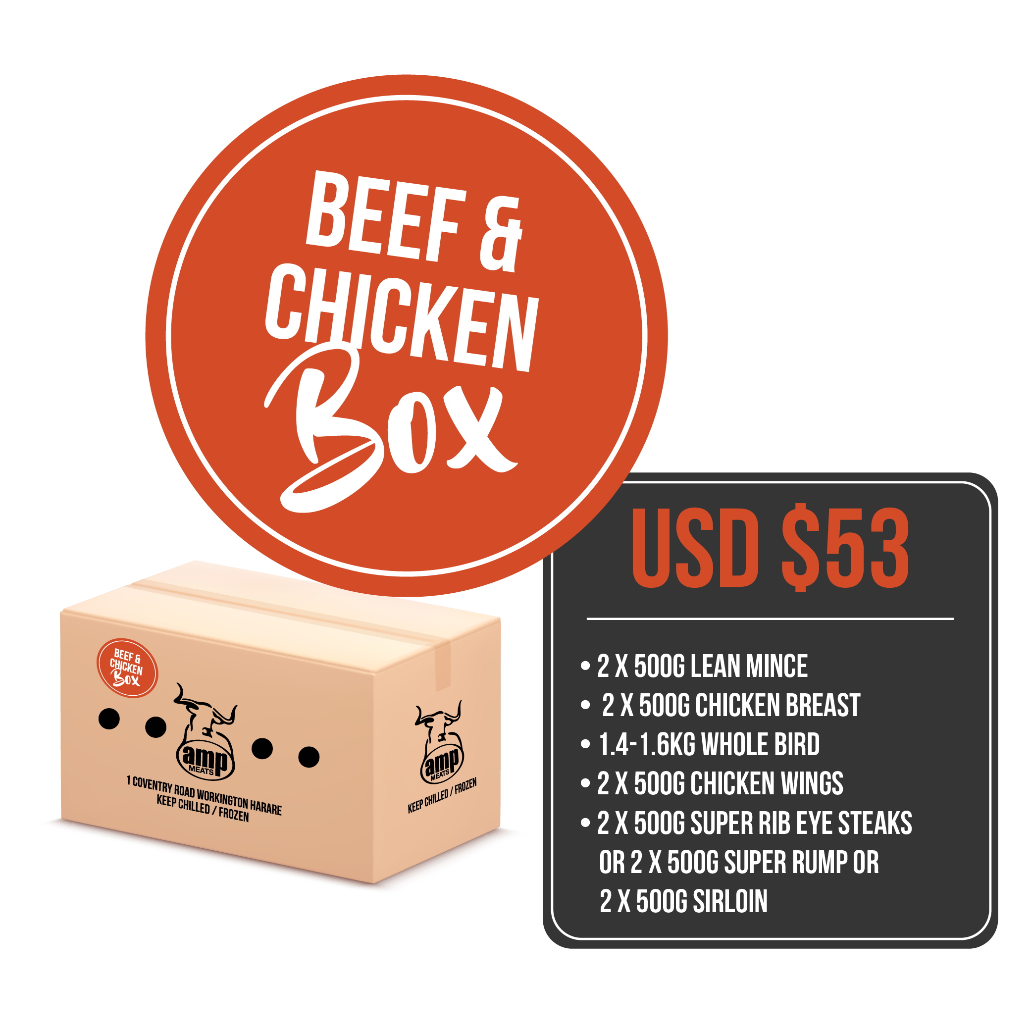 BEEF & CHICKEN BOX