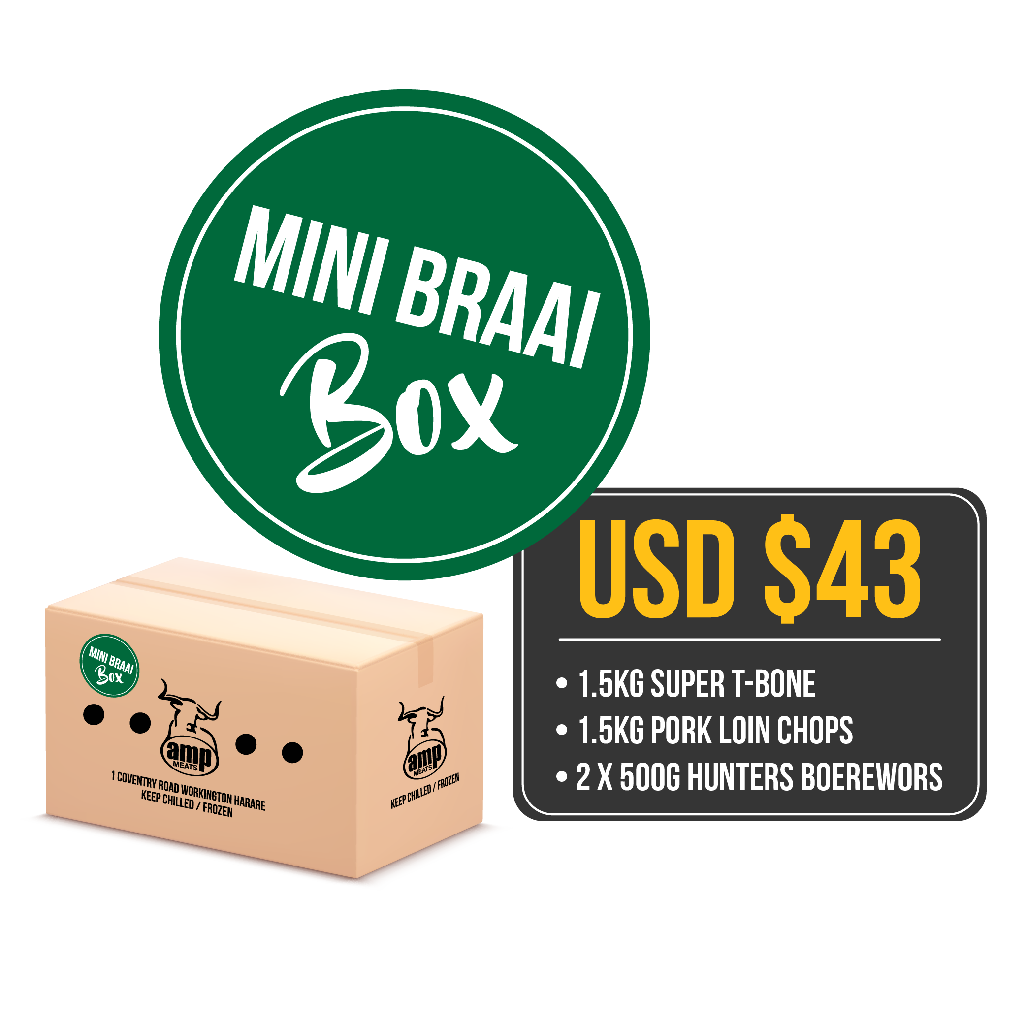 MINI BRAAI BOX
