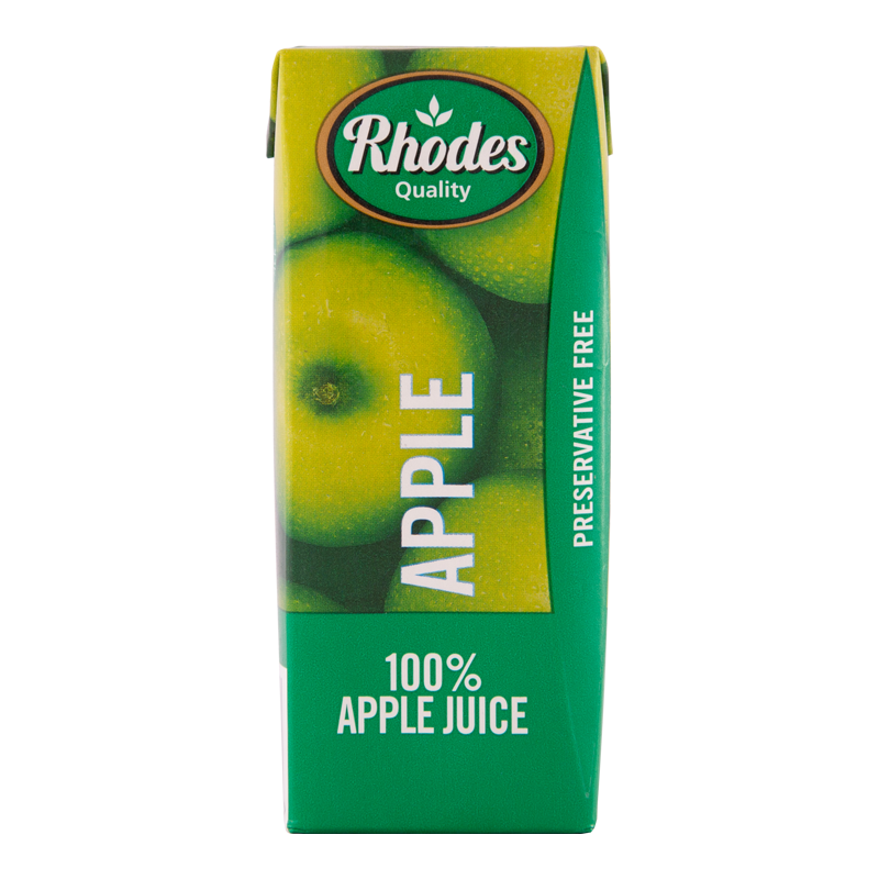 RHODES 100% Fruit Juice - Apple 200ml