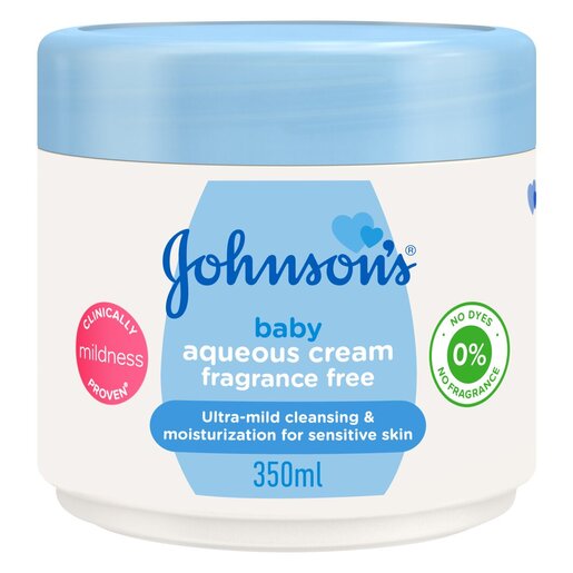 JOHNSON'S Baby Aqueous Cream Lightly Fragranced 350ml