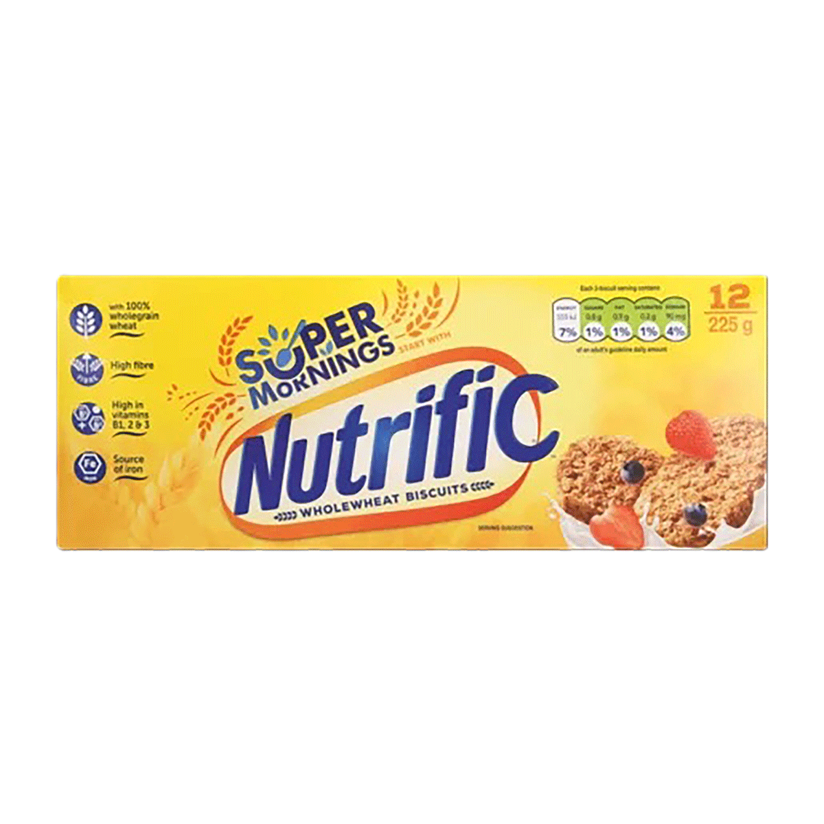 NUTRIFIC Wheat Biscuits 225g
