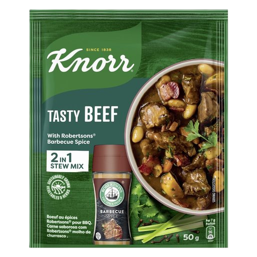 KNORR Tasty Smokey Beef with BBQ Spice 50g x 10