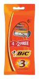 BIC 3 Blades Sensitive Razors 6's x 20