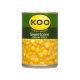 KOO Creamstyle Corn Sweetcorn 410g x 12