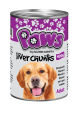 PAWS Dog Food Tin - Liver Chunks 420g x 12