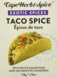 CAPE H&S Exotic Taco Spice Box 50g