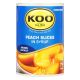 KOO Peach Slices 410g x 12