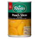 RHODES Peach Slices 410g x 12