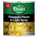 RHODES Pineapple Pieces 440g